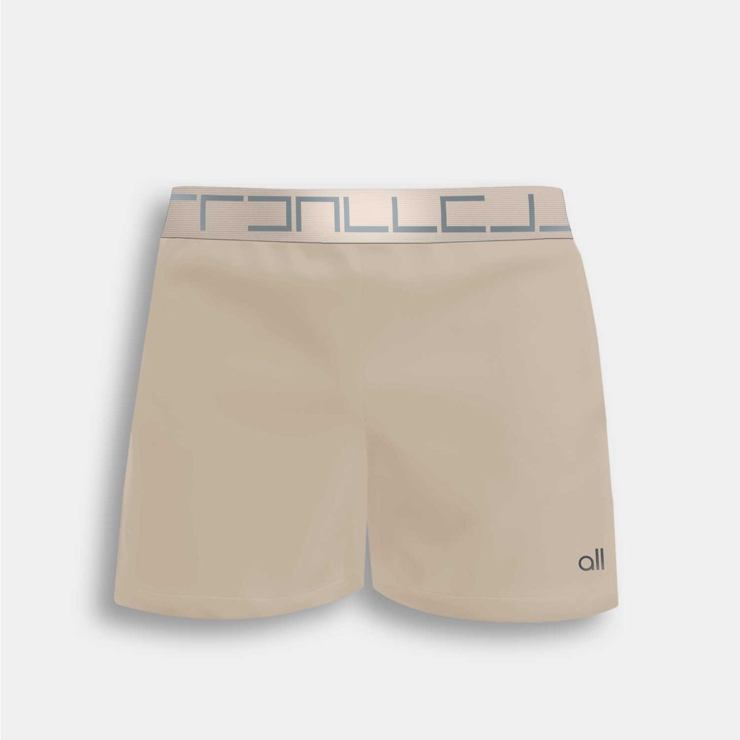 Pantaloneta Tipo Short Beige Arena Para Hombre