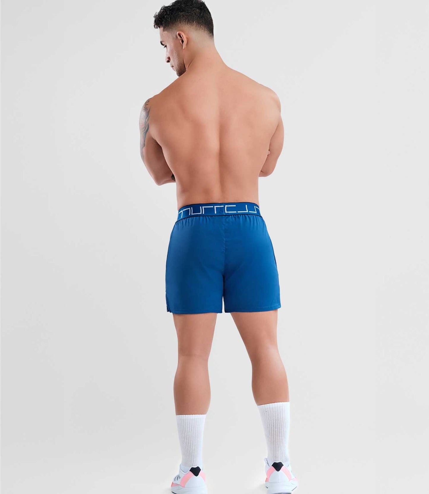 Pantaloneta Tipo Short Azul Royal Para Hombre