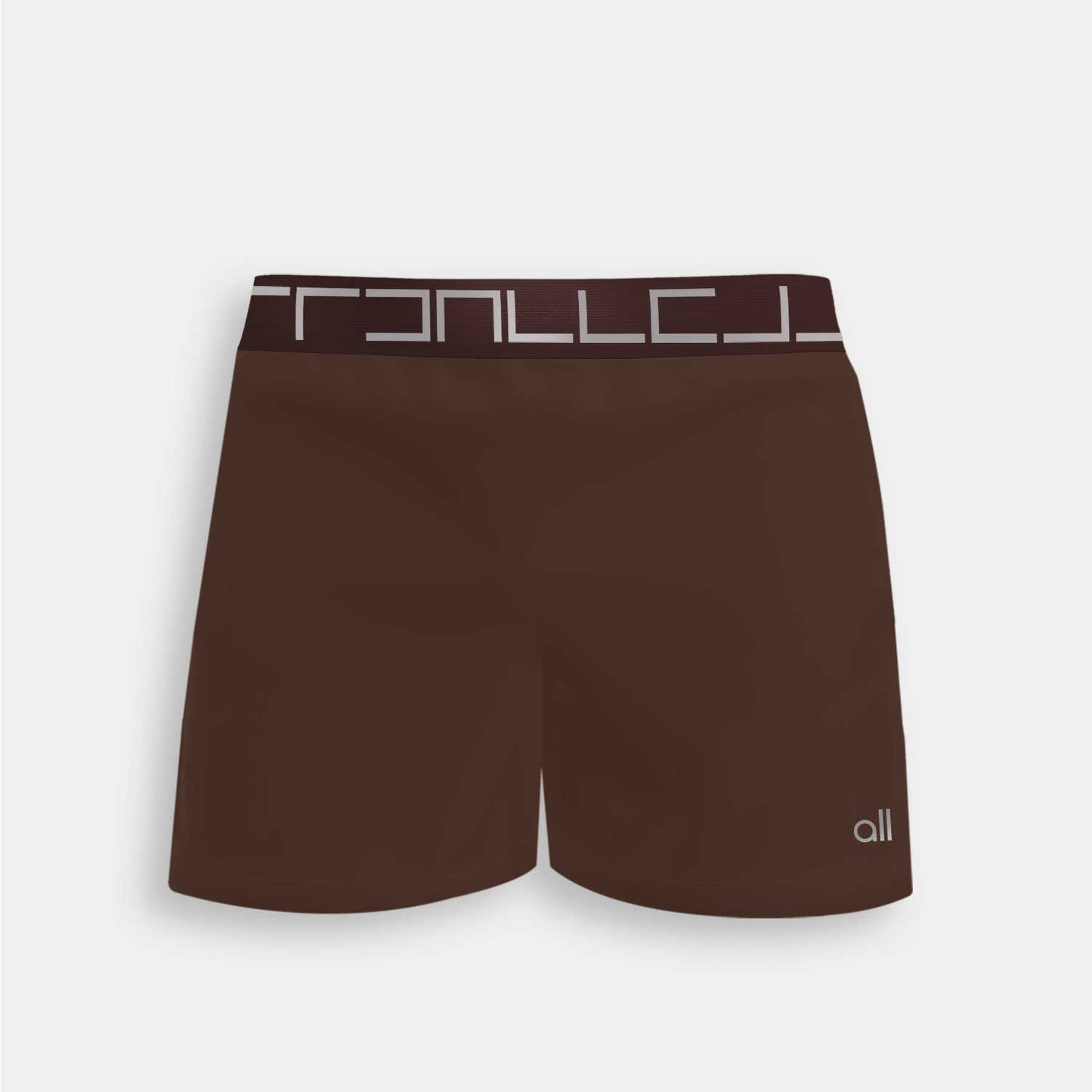 Pantaloneta Tipo Short Café Mocha Mousse Para Hombre