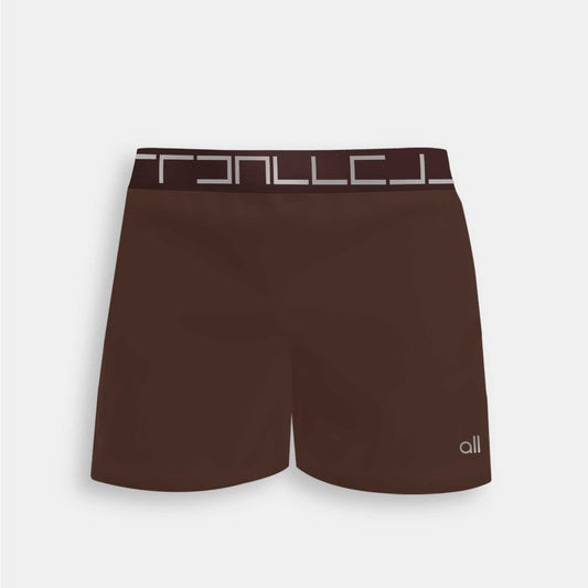 Pantaloneta Tipo Short Café Mocha Mousse Para Hombre