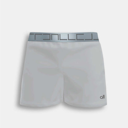Pantaloneta Tipo Short Gray Gris Claro Para Hombre