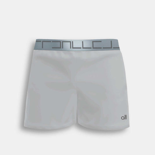 Pantaloneta Tipo Short Gray Gris Claro Para Hombre