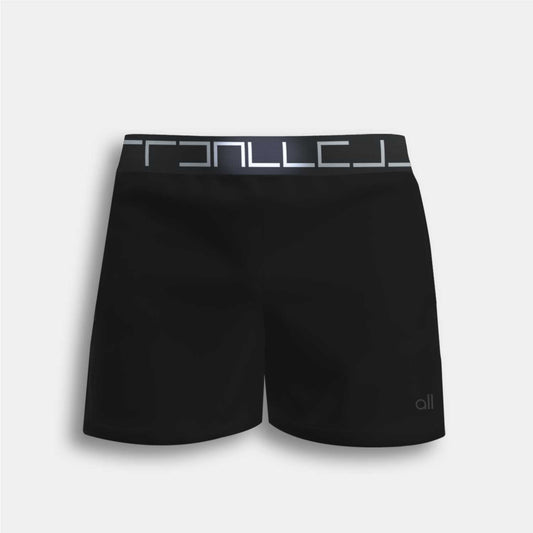 Pantaloneta Tipo Short Black Negro Para Hombre