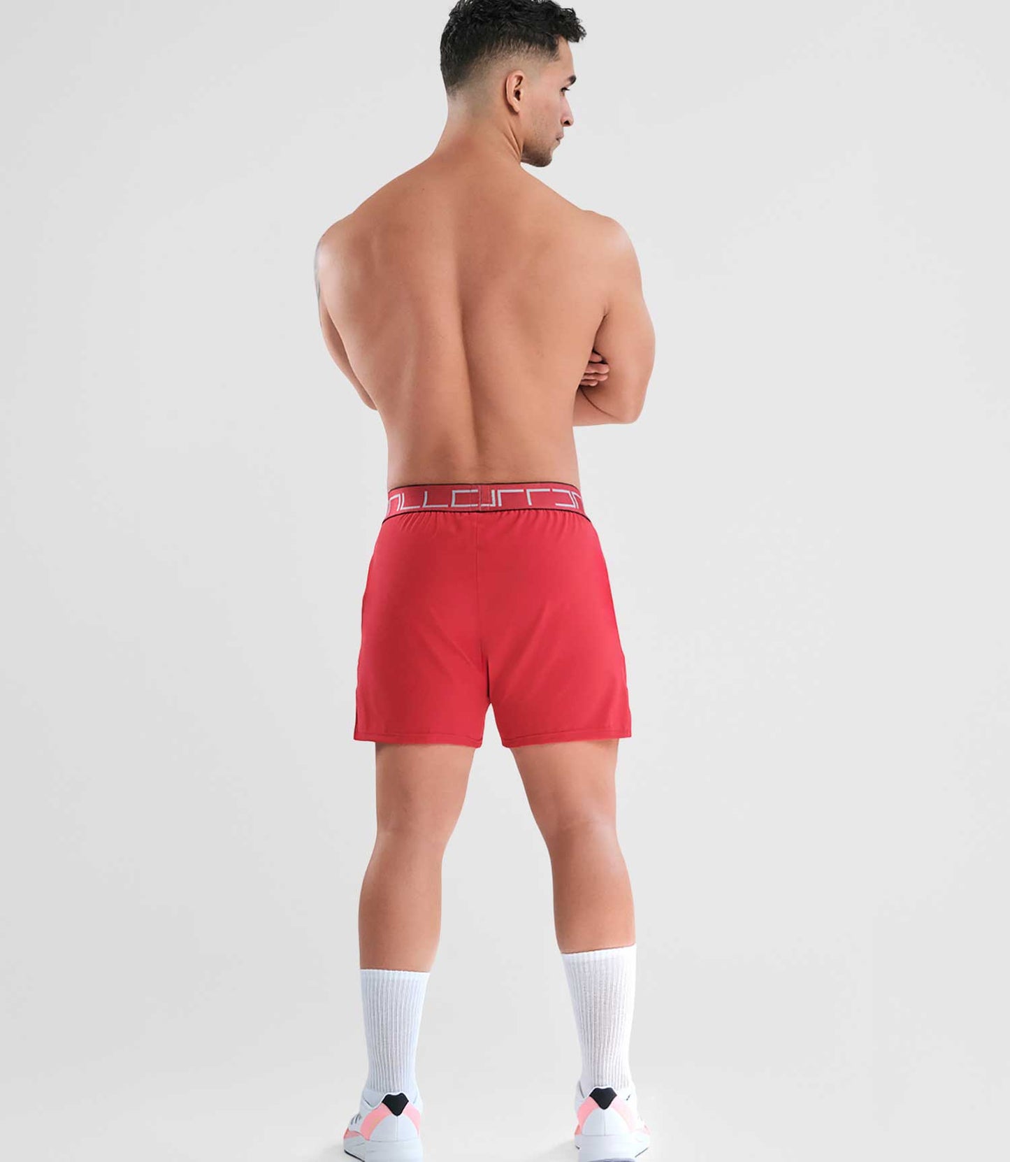 Pantaloneta Tipo Short Rojo Ferrari Para Hombre