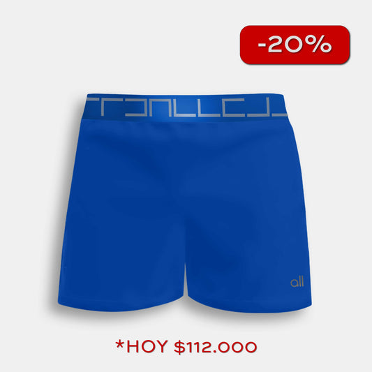 Pantaloneta Tipo Short Azul Royal Para Hombre