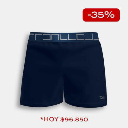Pantaloneta Tipo Short Azul Navy Para Hombre