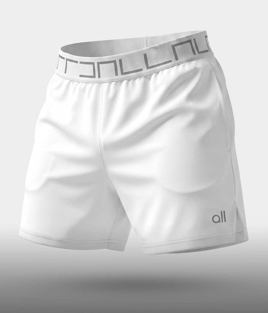 Pantaloneta Corta Deportiva Tipo Short blanco white Para Hombre