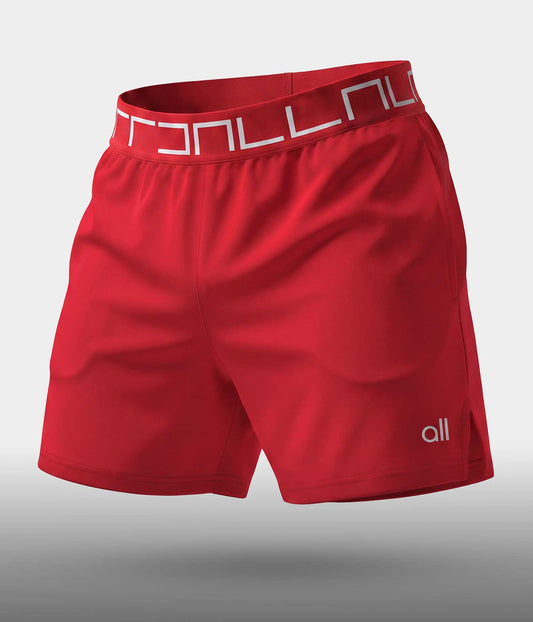 Pantaloneta Corta Deportiva Tipo Short rojo ferrari red Para Hombre