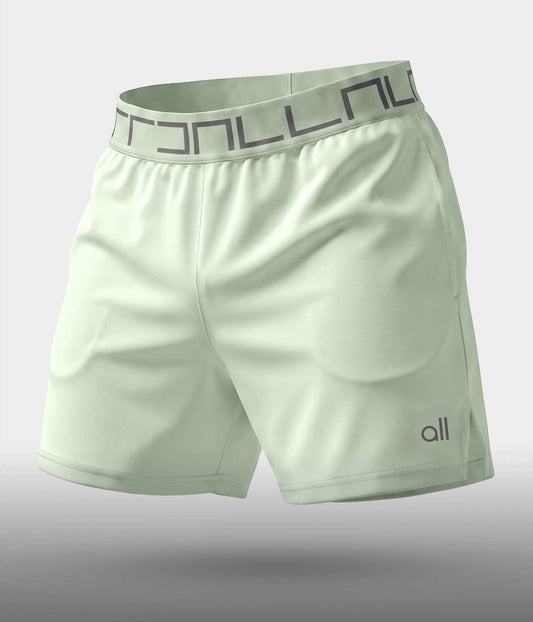 Pantaloneta Corta Deportiva Tipo Short verde menta mint Para Hombre