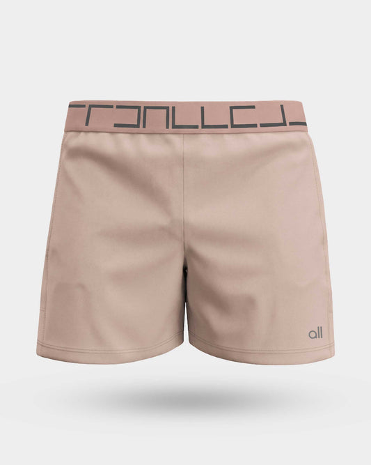 Pantaloneta Corta Deportiva Tipo Short Beige Arena Sand Para Hombre