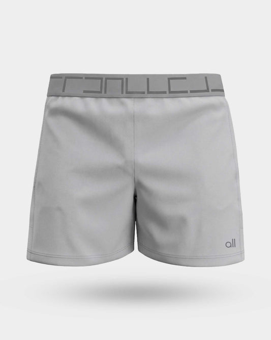 Pantaloneta Corta Deportiva Tipo Short gris claro ligth gray Para Hombre