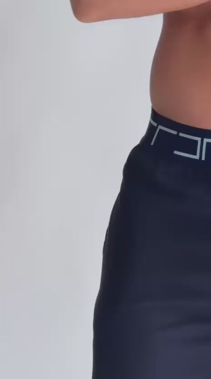Pantaloneta Tipo Short Azul Navy Para Hombre